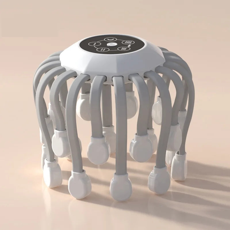 Octopus Head Massager – Wireless Vibrating Scalp Scratcher