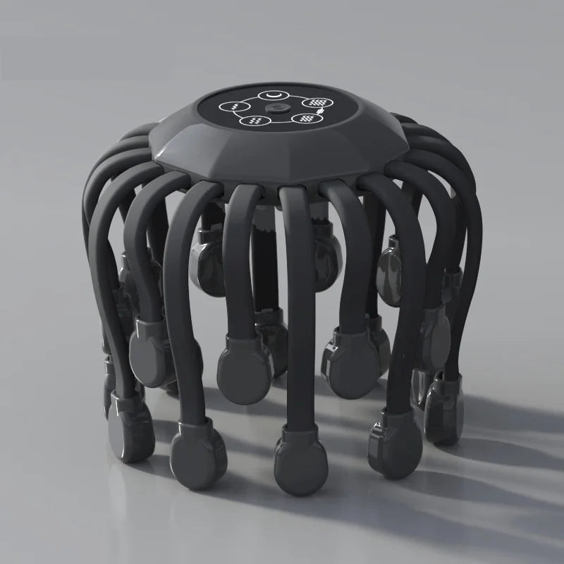 Octopus Head Massager – Wireless Vibrating Scalp Scratcher