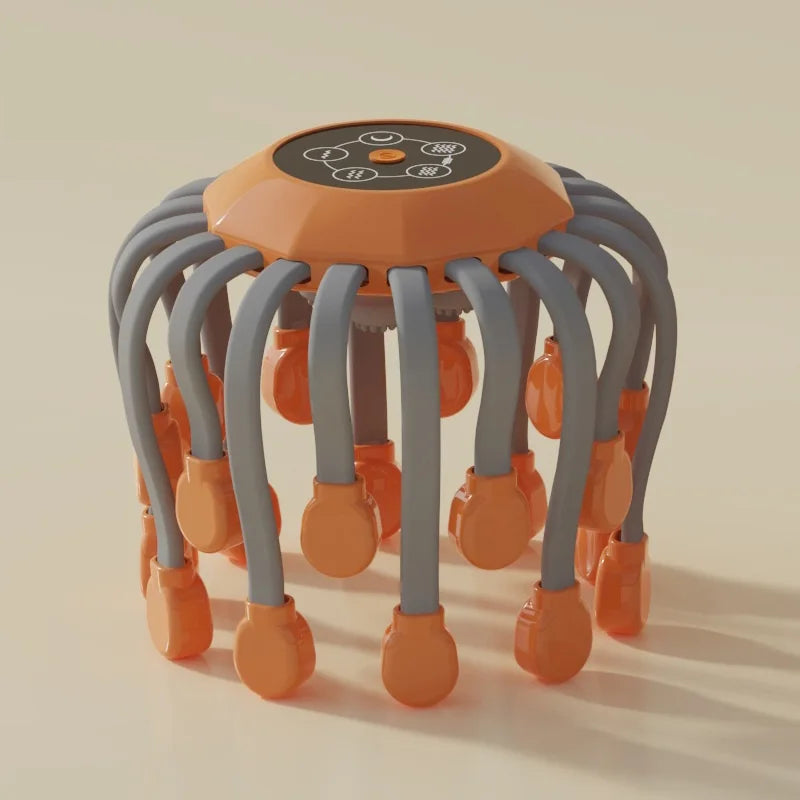 Octopus Head Massager – Wireless Vibrating Scalp Scratcher